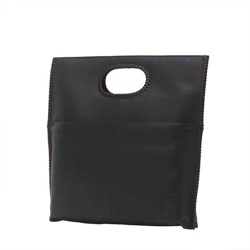 Ade - Black Dream Nappa Leather Handbag