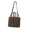 Mari - Burnt Hunter Amaze Leather Satchel