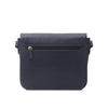 Diana - Navy Safiano Cross Leather Shoulder Bag