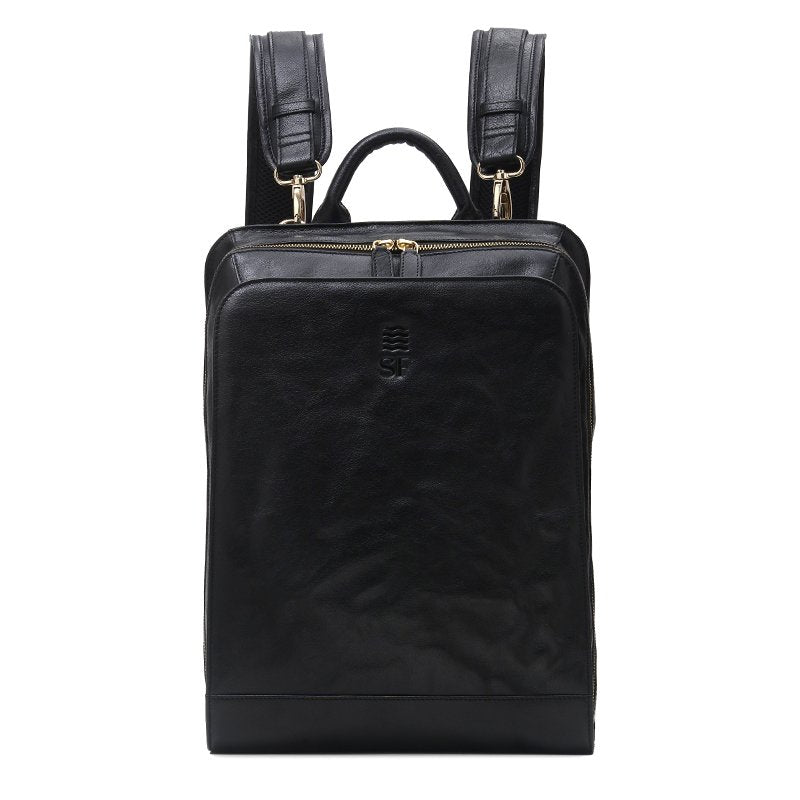 Wholesale - Black California Naked Leather Backpack