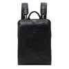 Dani - Black California Naked Leather Backpack