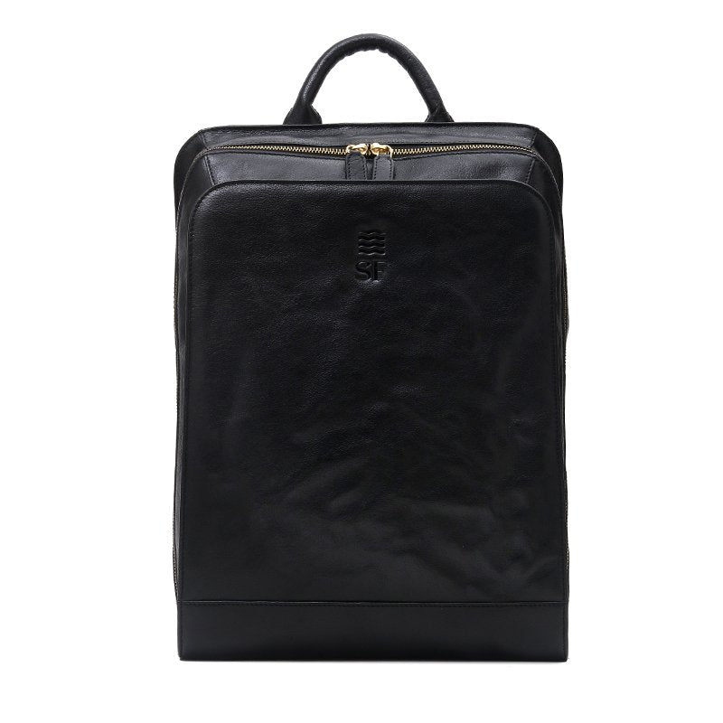 Wholesale - Black California Naked Leather Backpack