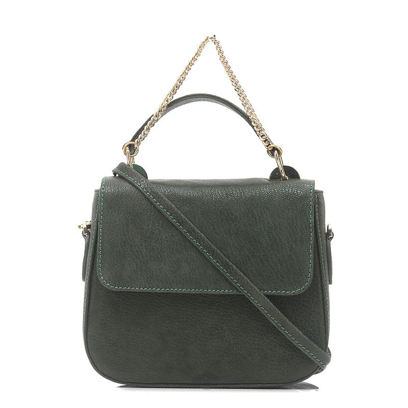 Wholesale - Emerald Nappa Naked Leather Cross Body