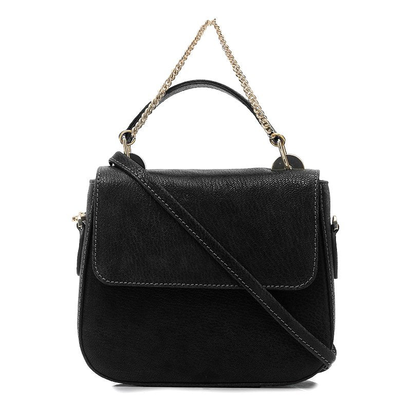 Wholesale - Black Nappa Naked Leather Cross Body