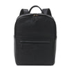 Alex - Black Deccan Classic Leather Backpack