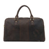 Wholesale- Burnt Hunter Classic Leather Duffel