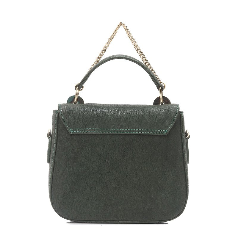 Wholesale - Emerald Nappa Naked Leather Cross Body