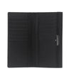 Ana - Black Safiano Cross Leather Wallet