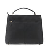 Vera - Black Saffiano Cross Leather Shoulder Bag