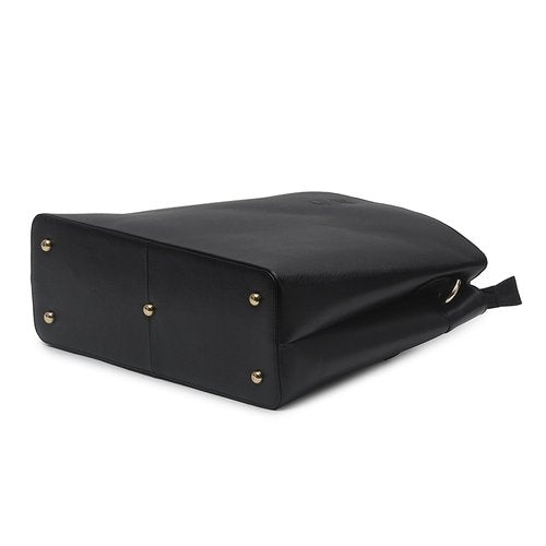 Wholesale - Black Saffiano Cross Leather Shoulder Bag