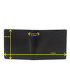 Edi - Black Safiano Cross Leather Wallet